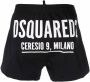 Dsquared2 Boxer Zwembroek met Ceresio 9 Milano Logo Black Heren - Thumbnail 3