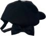 Dsquared2 Zwarte Wol Visor Cap met Geborduurd Logo Black Heren - Thumbnail 2