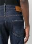 Dsquared2 Slim-Fit Blauwe Jeans met Verweerde Details Blauw Heren - Thumbnail 4