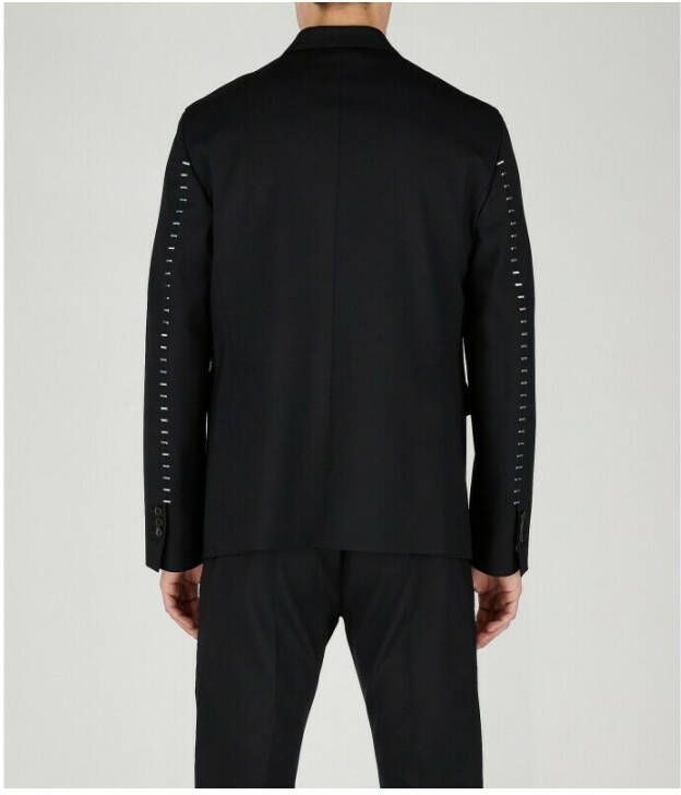Dsquared2 Blazer Jas Stijlvolle Amerikaanse Stijl Zwart Heren