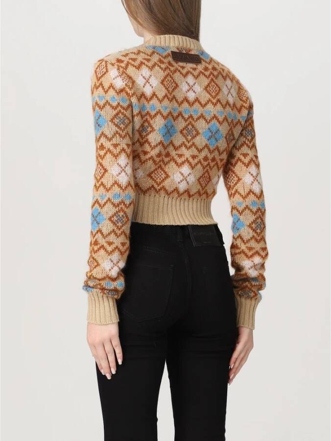 Dsquared2 Vintage Shetland Sweater Meerkleurig Dames