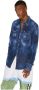 Dsquared2 Versleten Denim Overhemd Blue Heren - Thumbnail 2