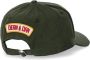 Dsquared2 Coole en stijlvolle baseballpet met logo-applicatie Green Heren - Thumbnail 6