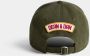 Dsquared2 Coole en stijlvolle baseballpet met logo-applicatie Green Heren - Thumbnail 4