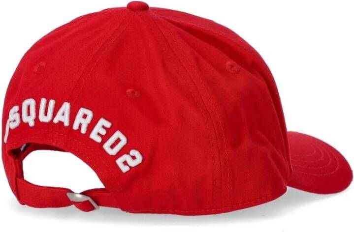 Dsquared2 Caps Rood Unisex