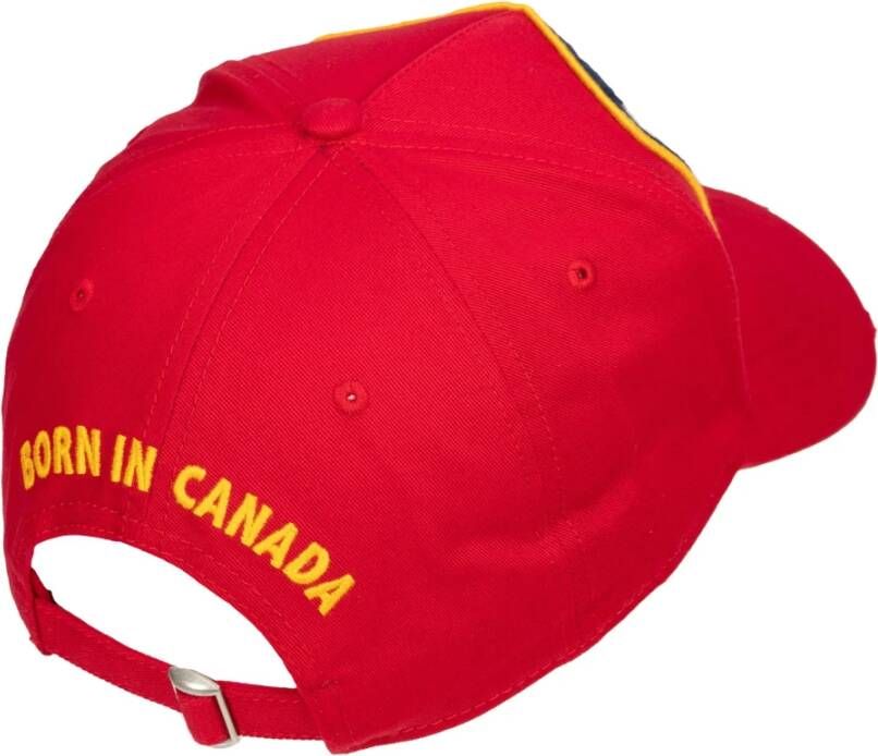 Dsquared2 Caps Rood Unisex