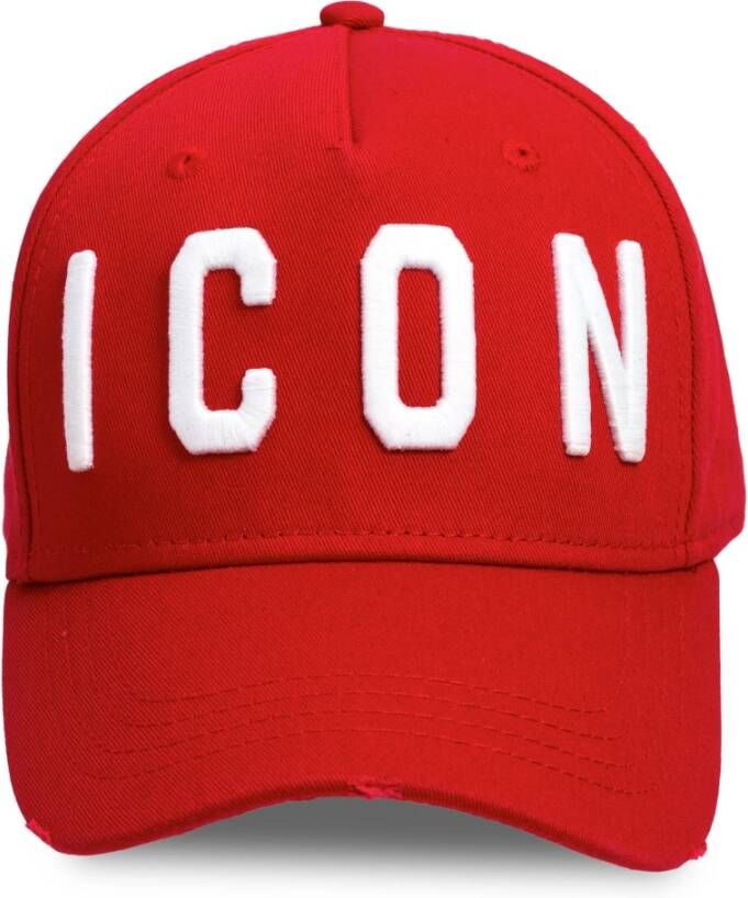 Dsquared2 Caps Rood Unisex