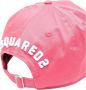 Dsquared2 Geborduurde baseballpet met gebogen klep Pink Dames - Thumbnail 5