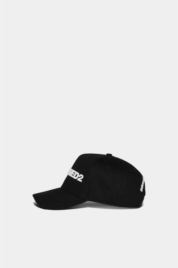 Dsquared2 Moderne Heren Baseballpet Zwart Heren