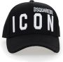 Dsquared2 Iconische Baseballpet met Handtekening Motief Black Heren - Thumbnail 12
