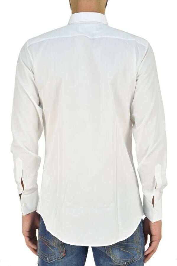 Dsquared2 Op maat gemaakt wit formeel overhemd voor heren Wit Heren