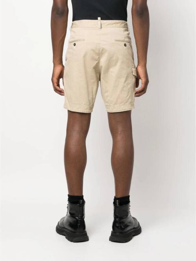 Dsquared2 Casual Shorts Beige Heren