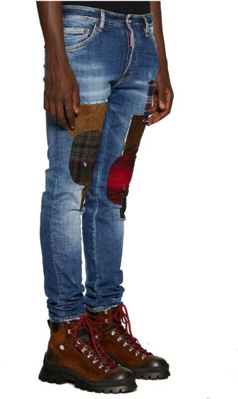 Dsquared2 Cool Guy Slim-Fit Jeans Blauw Heren