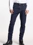 Dsquared2 Slim-Fit Donkerblauwe Jeans met Contrasterende Stiksels Blauw Heren - Thumbnail 4