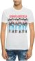 Dsquared2 Wit Katoenen T-Shirt Gemaakt in Italië White Heren - Thumbnail 2