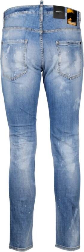 Dsquared2 Denim Broeken met Art. S74Lb0978S30664 Blauw Heren