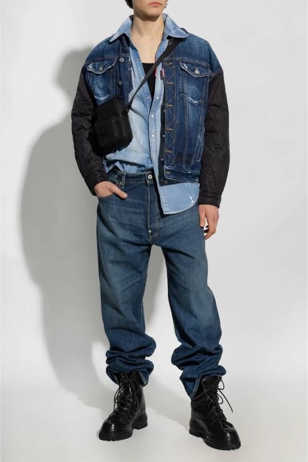 Dsquared2 Denim shirt Blauw Heren