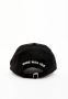 Dsquared2 Geëmbosseerd Logo Baseball Cap Fibbia Black Unisex - Thumbnail 2