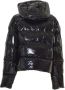 Dsquared2 Zwarte Logo Patch Donsjas Black Dames - Thumbnail 2