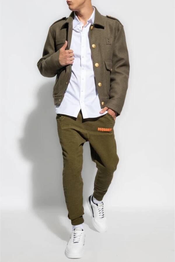 Dsquared2 Geïsoleerde jas Groen Heren
