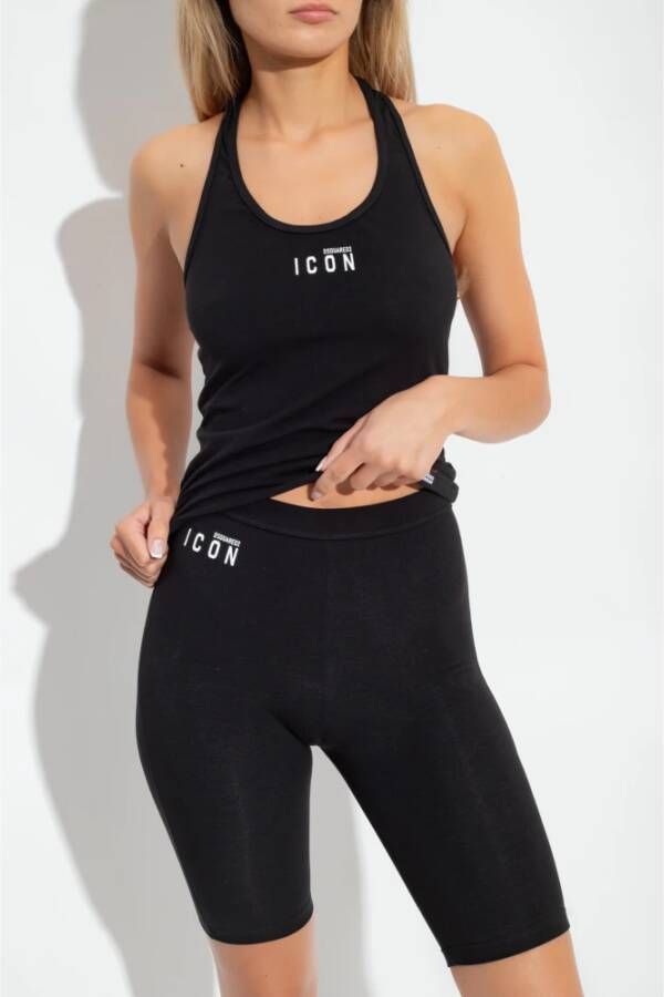 Dsquared2 Geknipte leggings Grijs Dames