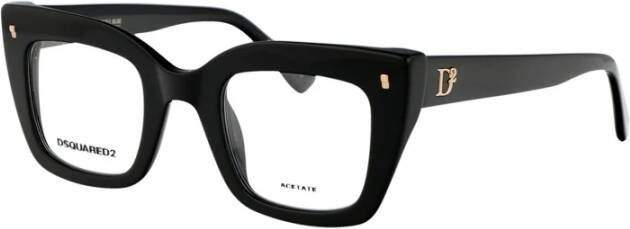 Dsquared2 Stijlvolle D2 0099 807 Bril Zwart Dames