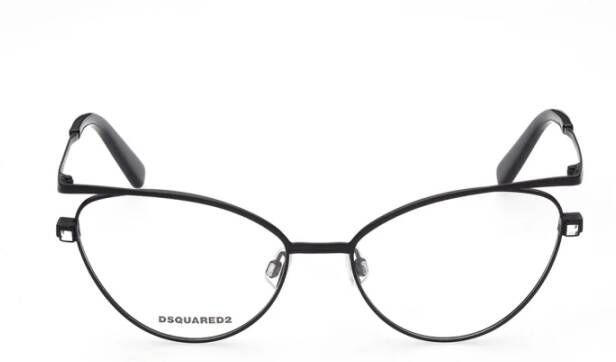 Dsquared2 Verhoog je stijl met elegante brilmontuur Zwart Dames