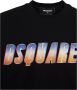 Dsquared2 Glitter-Embellished Logo Print T-Shirt Black Heren - Thumbnail 2