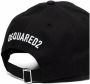 Dsquared2 Zwarte Katoenen Baseballpet met Logo Print Black Heren - Thumbnail 4
