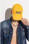 Dsquared2 Handtekening Baseballpet met Gesp Sluiting Yellow Unisex - Thumbnail 2