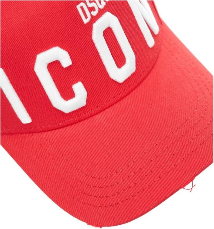 Dsquared2 Hats Rood Heren