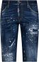 Dsquared2 Blauwe Jeans met Verfspat Detail Blauw Heren - Thumbnail 9