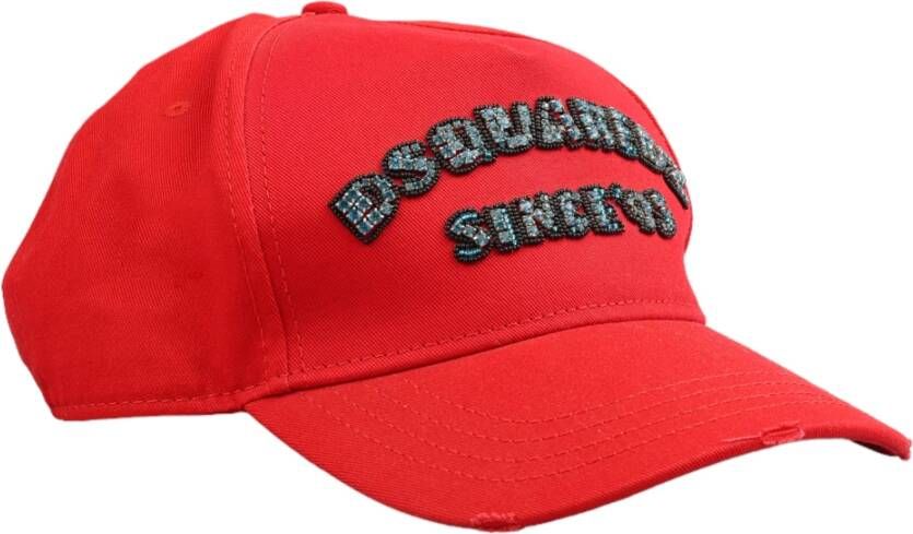Dsquared2 Caps Rood Dames