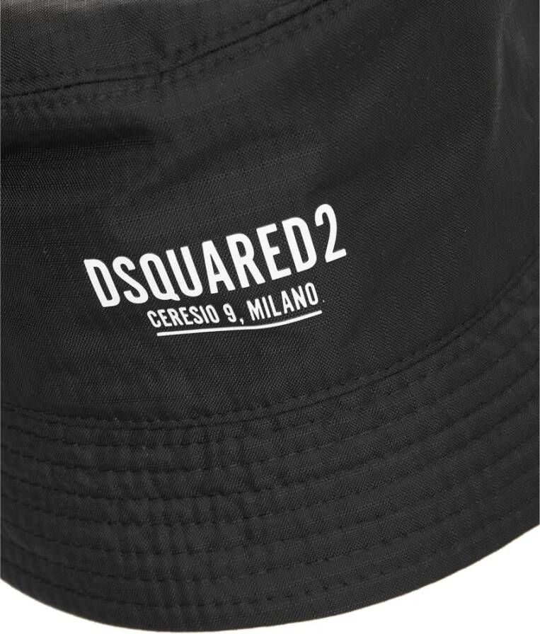 Dsquared2 Men Accessories Hats Caps Black Noos Zwart Heren