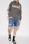 Dsquared2 One Life Rib-Trimmed Hoodie Gray Heren - Thumbnail 2
