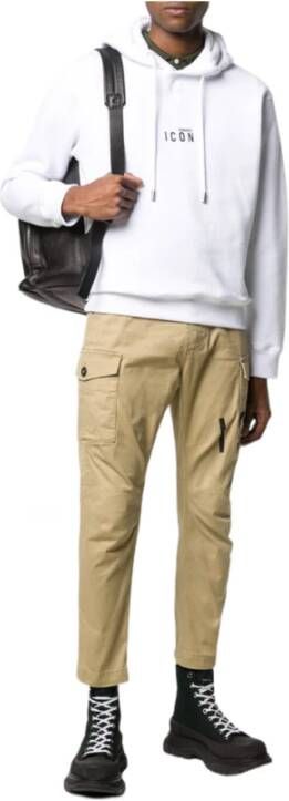 Dsquared2 Hoodies Wit Heren