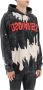 Dsquared2 Omgekeerde Tie-Dye Hoodie met Verontruste Details Gray Heren - Thumbnail 4