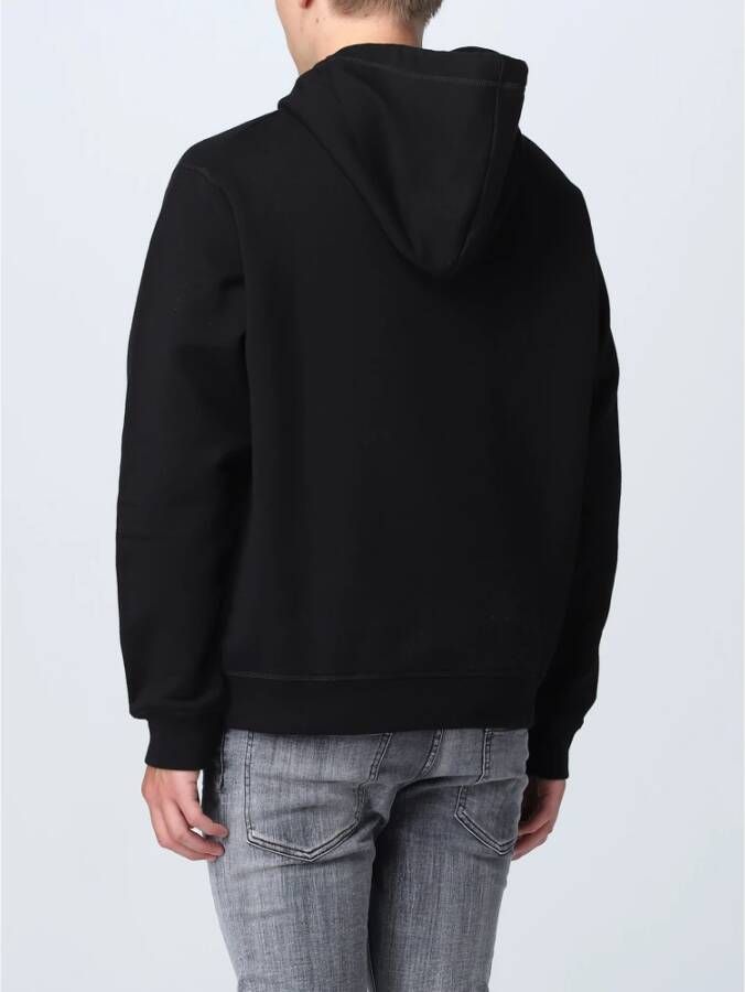 Dsquared2 Stijlvolle Heren Sweatshirt Upgrade je casual garderobe Zwart Heren
