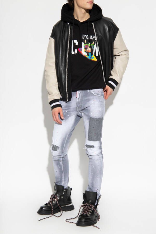 Dsquared2 Hoodies Zwart Heren