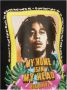 Dsquared2 Zwarte Oversized Hoodie met Bob Marley Print Black Heren - Thumbnail 2