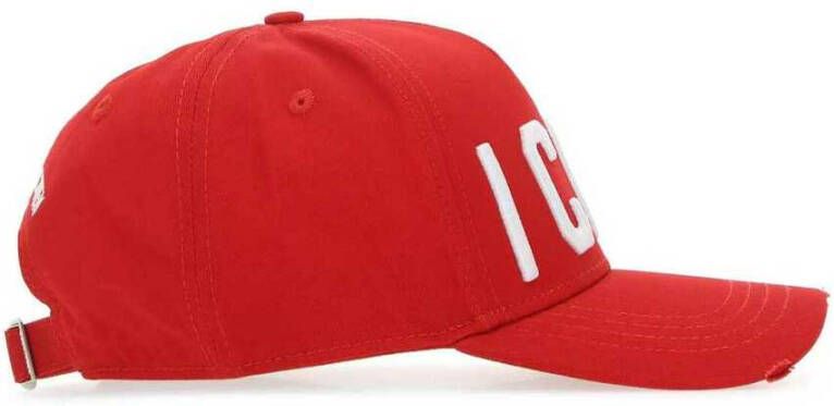 Dsquared2 Icon Baseballpet Rood Heren