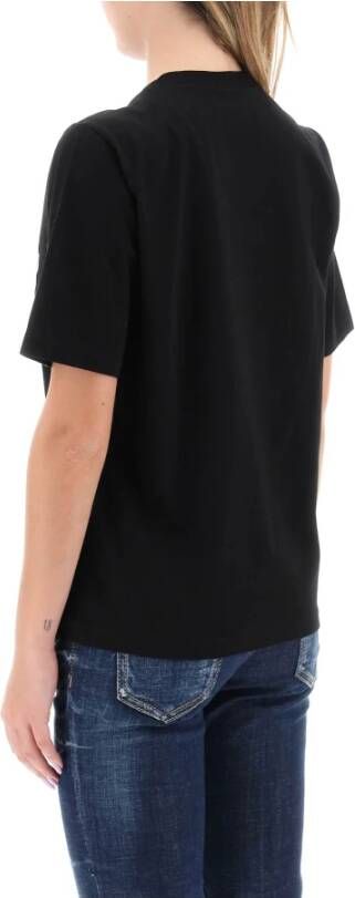 Dsquared2 Icon Forever Easy Tee Black Dames