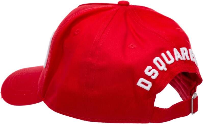 Dsquared2 Icon Hat Rood Heren
