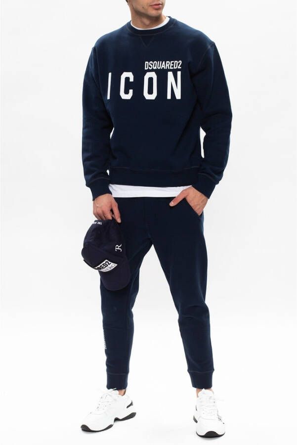 Dsquared2 Pictogram trainingsbroek Blauw Heren