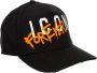 Dsquared2 Baseball Cap met Gesp en Contrastprint Black Unisex - Thumbnail 2