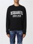 Dsquared2 Zwarte katoenen sweatshirt met Milano-print Black - Thumbnail 2