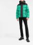 Dsquared2 Gewatteerde Jas met Capuchon en Ritszakken Groen Heren - Thumbnail 2