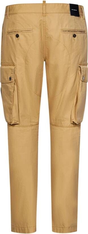 Dsquared2 Beige Slim-Fit Jeans voor Heren Beige Heren
