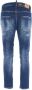 Dsquared2 Slim-fit Jeans Upgrade Dames Denim Collectie Blauw Dames - Thumbnail 4