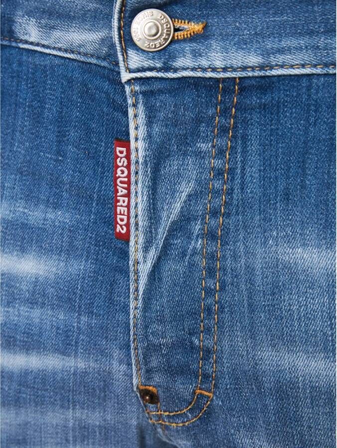Dsquared2 Skater Fit Jeans Blauw Heren